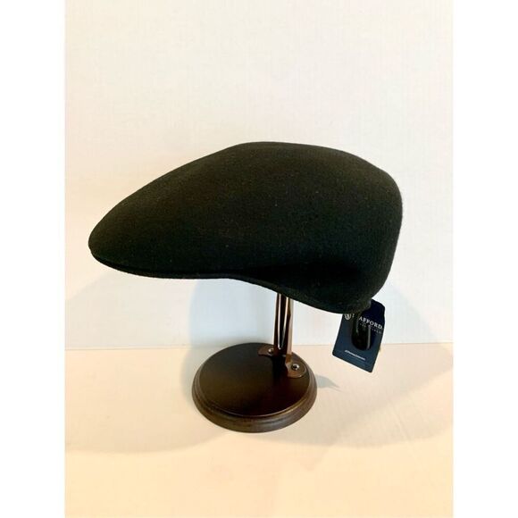 Stafford wool black Cap - Picture 2 of 6